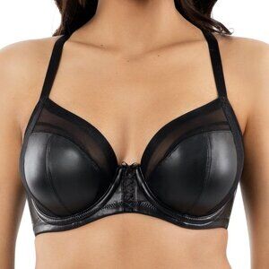 PARFAIT Stevie P50125 Faux Leather Non-padded Underwire Bra